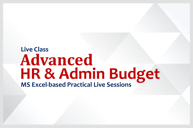 Advanced HR and Admin Budget