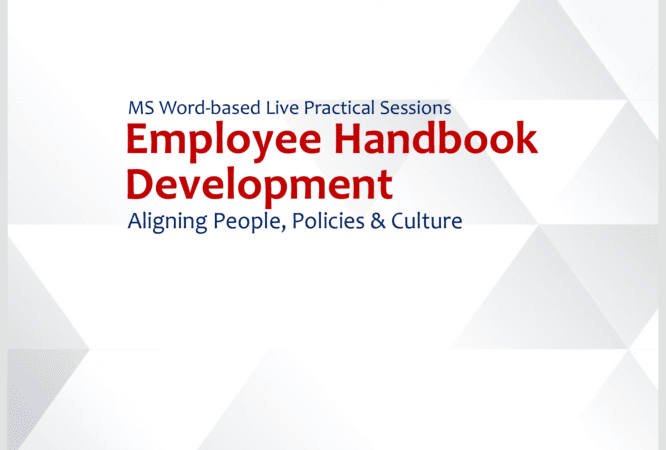 Employee Handbook Development - Aligning People, Policies & Culture